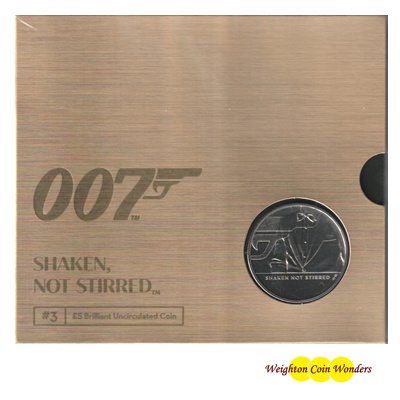 2020 £5 BU Coin Pack - Shaken, Not Stirred